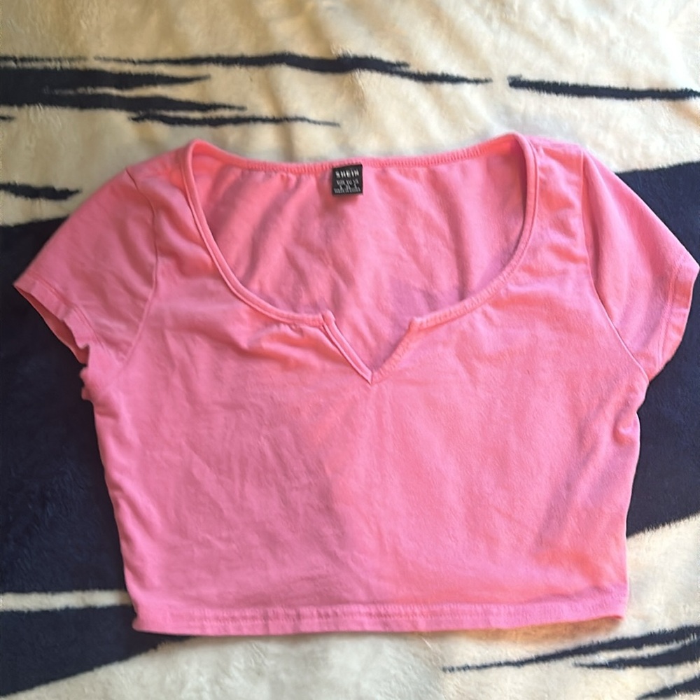 SHEIN cute pink top ☺️🩷💖